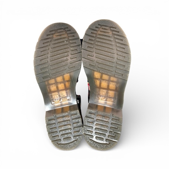 Dr. Martens Black Floral 1460 Pascal Floral Mashup Combat Boots Size 8 - Picture 7 of 7